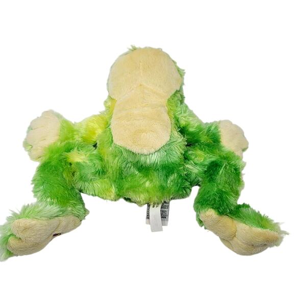 Ganz Webkinz Fuzzy Green TIE DYE FROG Plush Stuffed Animal Toy 12" HM 162 - Picture 6 of 10